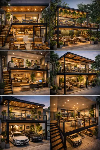 Mezannine Cafe Modern di Panongan