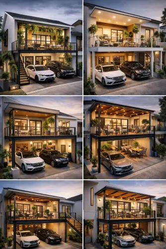 Mezannine Teras Rumah Keren di Panongan